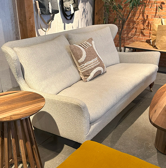 Maison Pepin custom designed furniture, Lauren Sofa made in Montreal | Canadian furniture brand