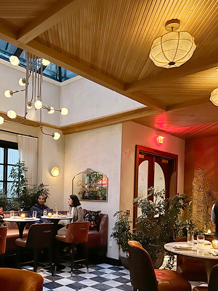 LAVO West Hollywood with inviting entrance and signage—a prime stop when you Shop and Dine LA.