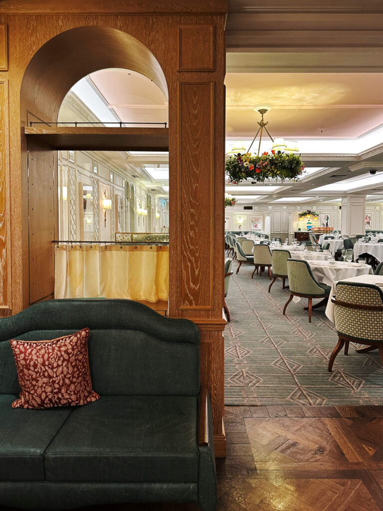 Fortnum & Mason London featured in Eat Sleep Shop London for its heritage design, color palette, and timeless retail interiors.