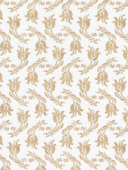 Cassio fabric in Safflower Root colorway by New England fabric designer Ellisha Alexina, featuring warm tones and hand-printed textile design