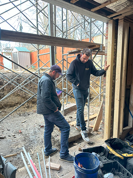 Pro tips from a Boston interior designer on how to work with a builder for renovations, new builds, or historic home updates.