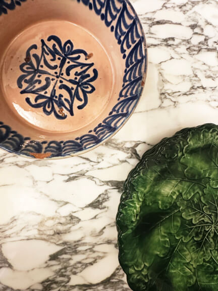 marble-counter-and-vintage-ceramics-nickey-kehoe-la